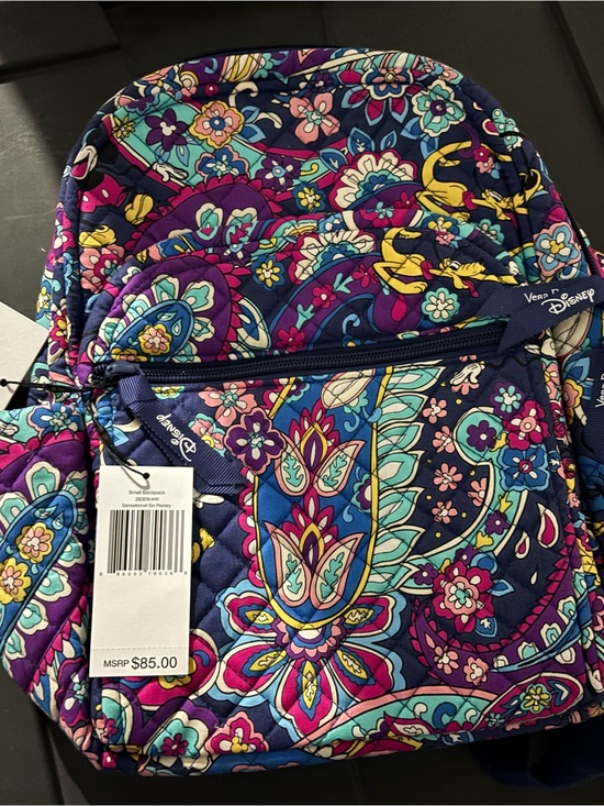 Vera Bradley Handbags - NWT Vera Bradley Disney Sensational Six small backpack